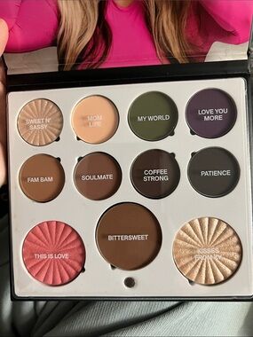 OFRA Unconditional Mini Mix Palette — Black with Teal Label
